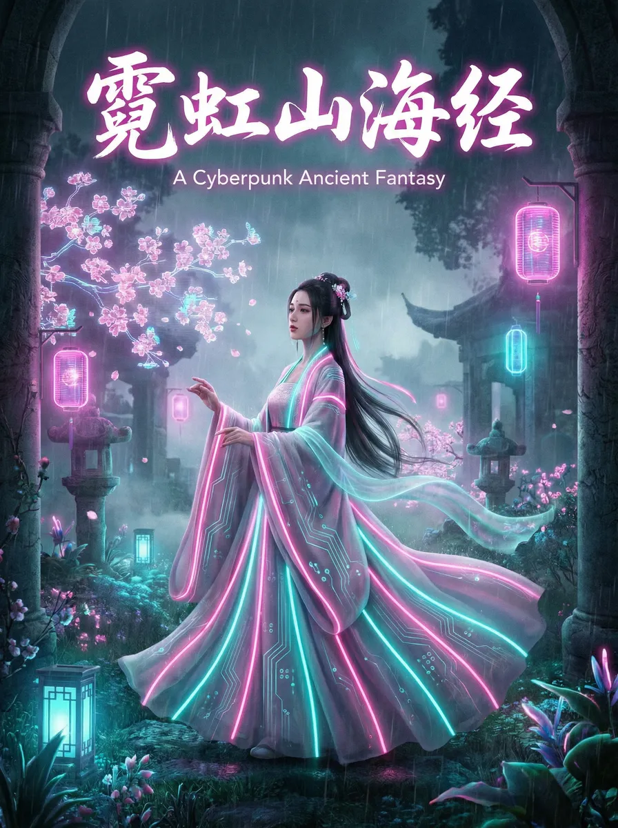 狼群影院社区在线观看 古风奇缘短剧 - 霓虹山海经海报