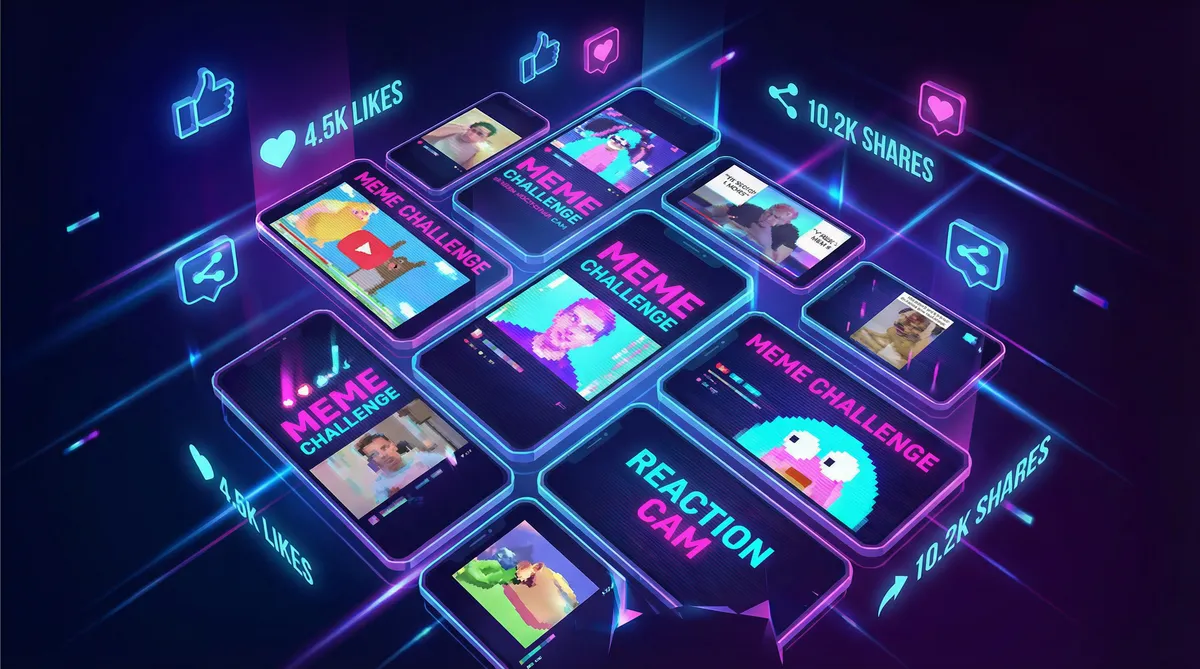 狼群影院社区在线观看 热梗挑战活动 - 用户二次创作展示